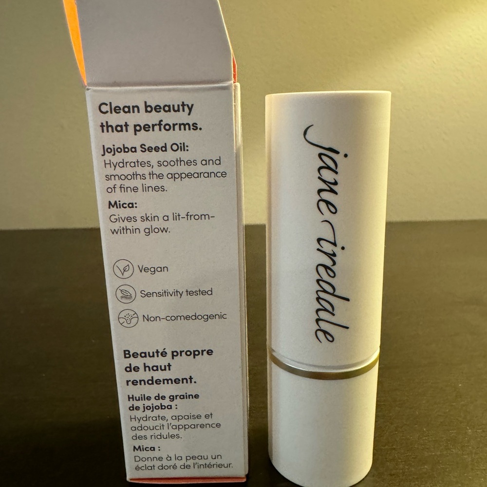 jane iredale Glow Time Blush Stick Glorious .26 oz Full Size NIB - Picture 4 of 6